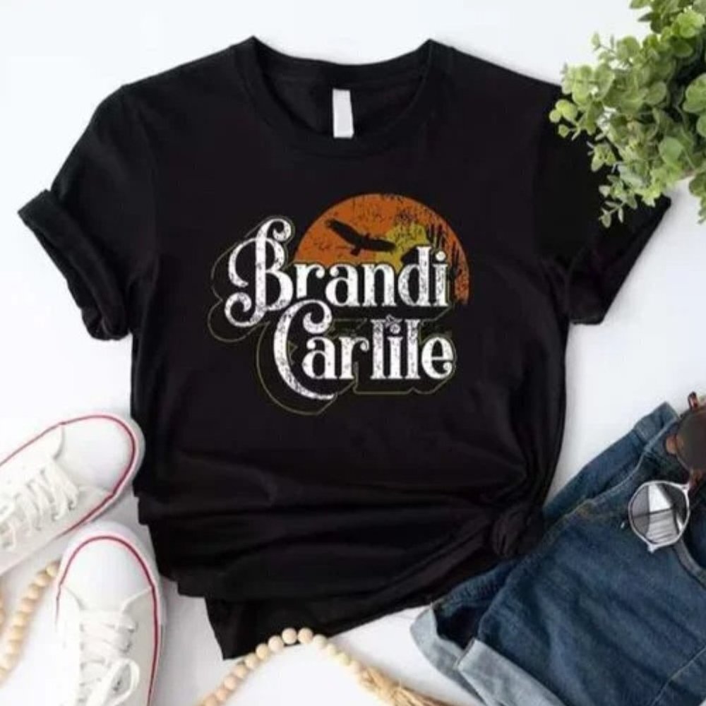 Brandi Carlile Singer Retro Tshirt Alternative Country Fan Gift Tee Shirt